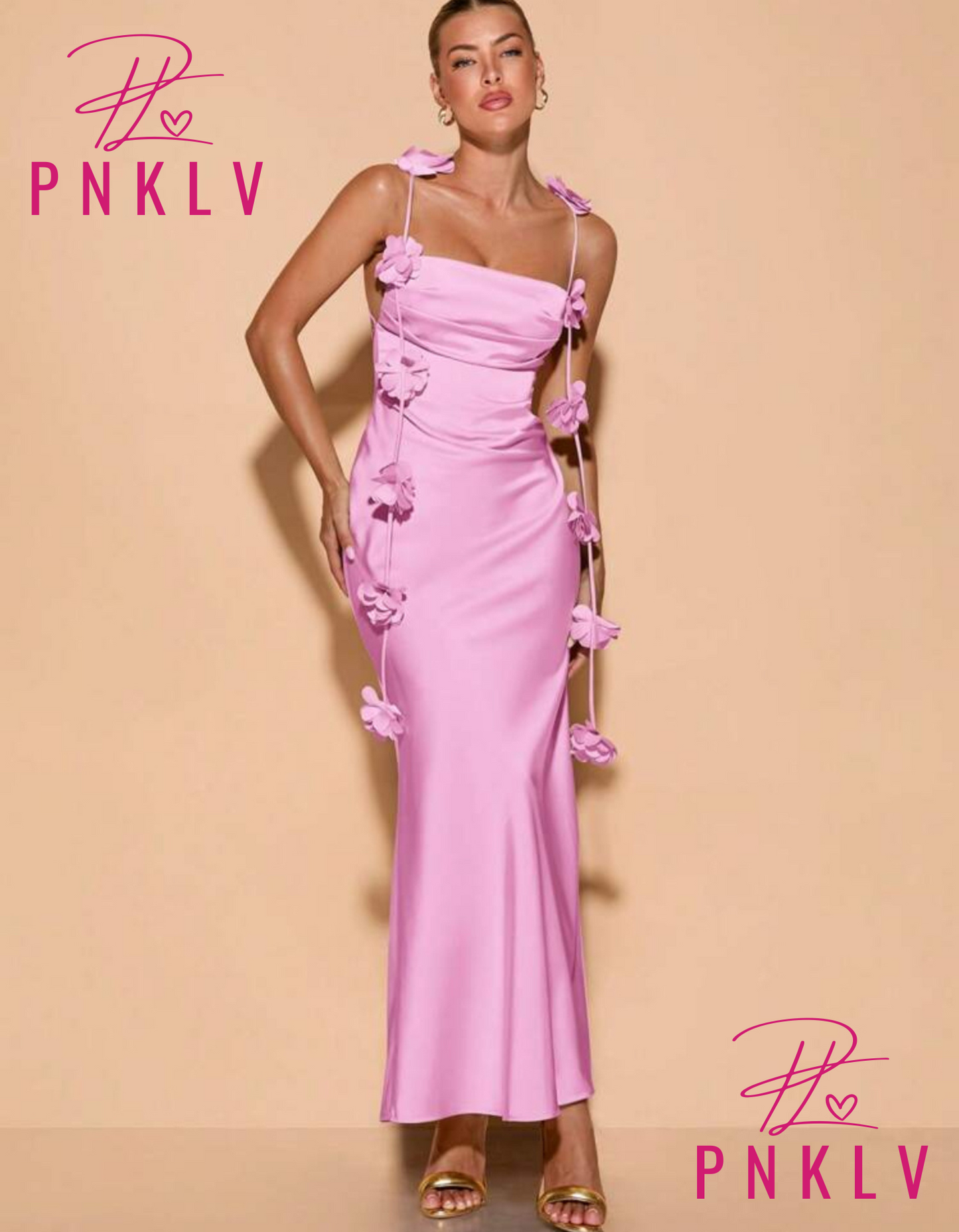 “Rose Fleur” - Maxi Dress