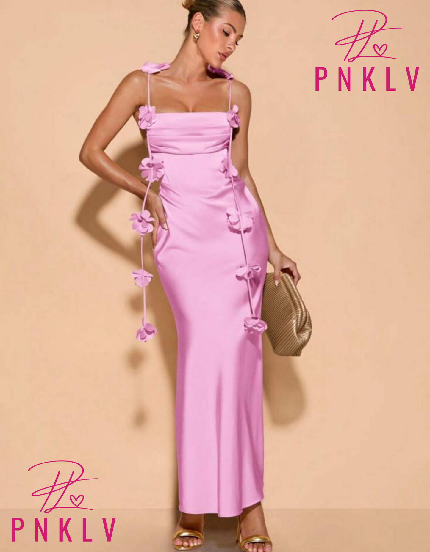 “Rose Fleur” - Maxi Dress